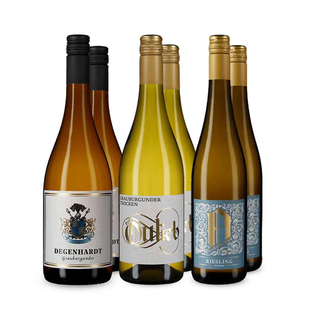 Duitse witte wijn in een ontdekkerspakket