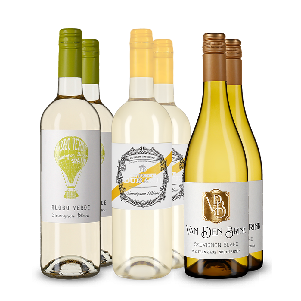 Sauvignon blanc in ontdekkerspakket