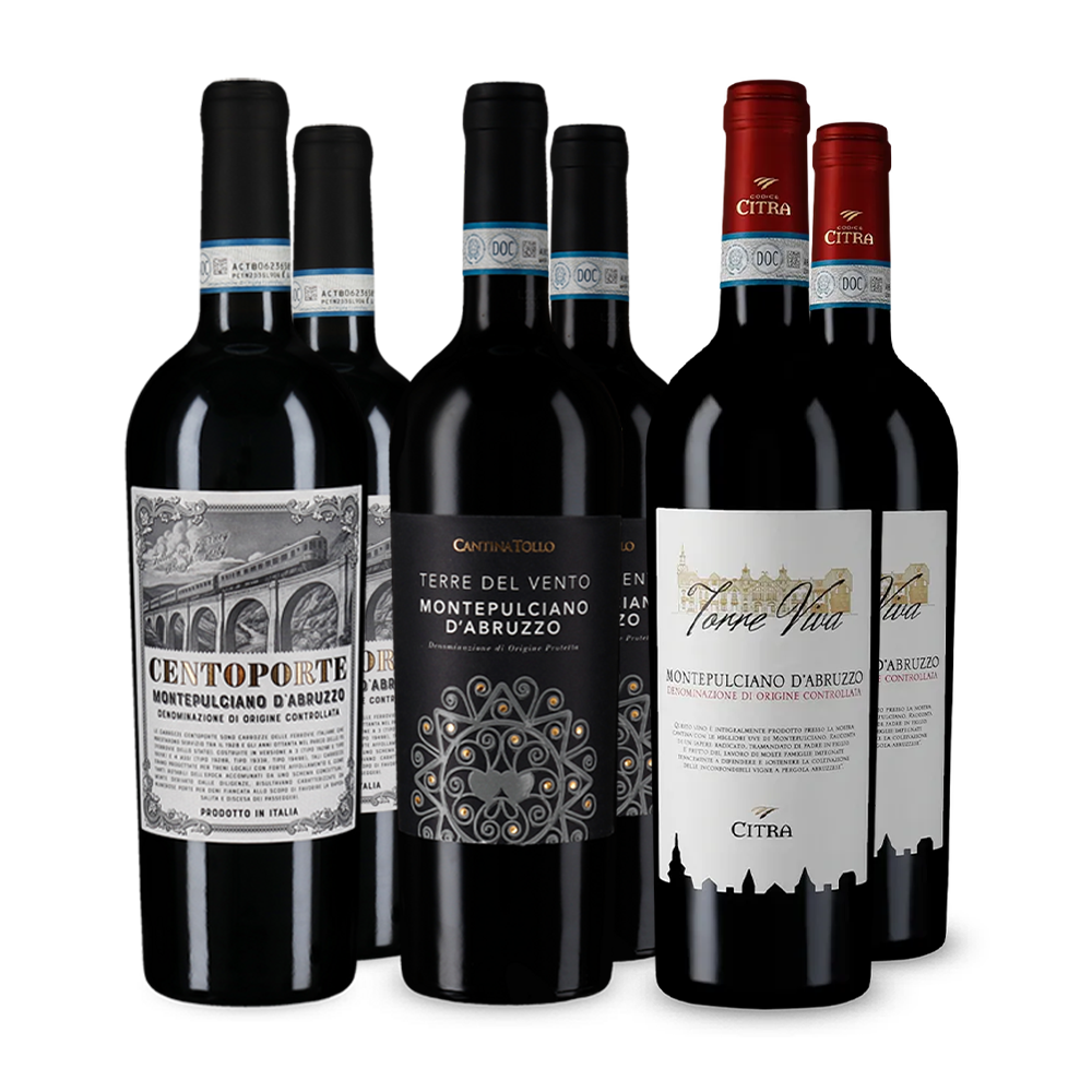 Montepulciano d'abruzzo in ontdekkerspakket
