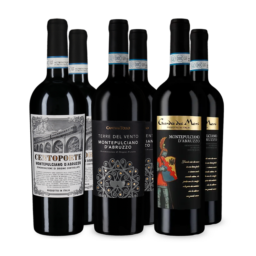 Montepulciano d'abruzzo in ontdekkerspakket