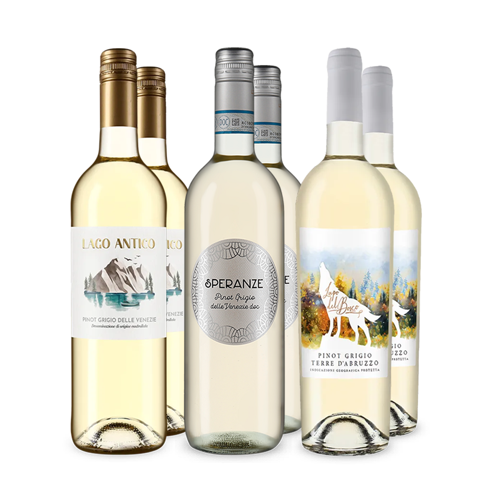 Pinot grigio in ontdekkerspakket