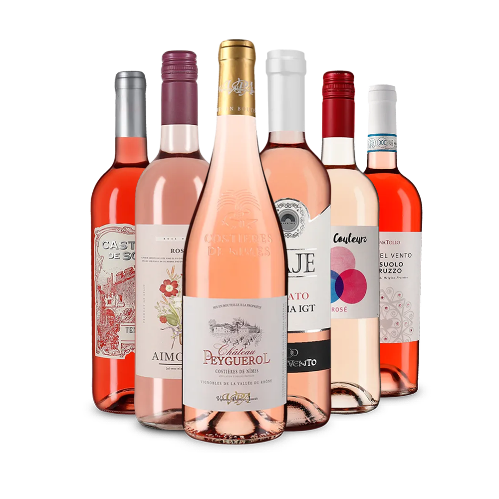 Europese rosé-variatie in ontdekkerspakket – Gold