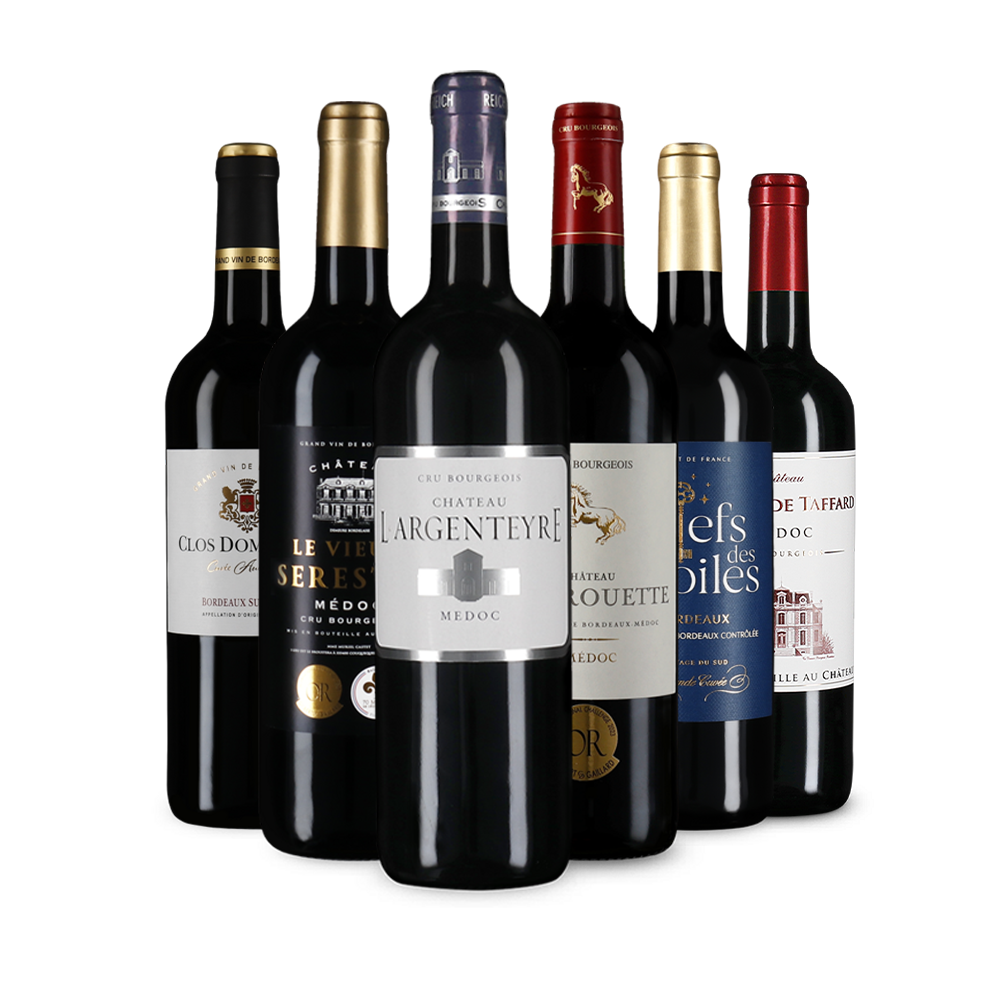 Rodewijnjuwelen uit Bordeaux – Gold