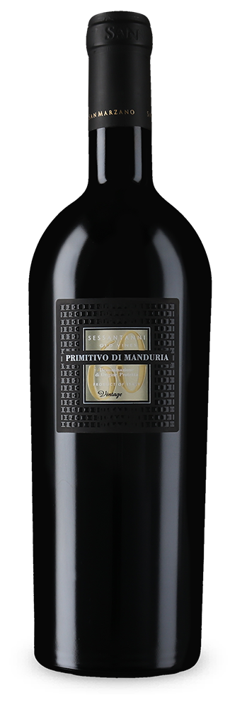 Sessantanni Primitivo di Manduria 2019 – Gold