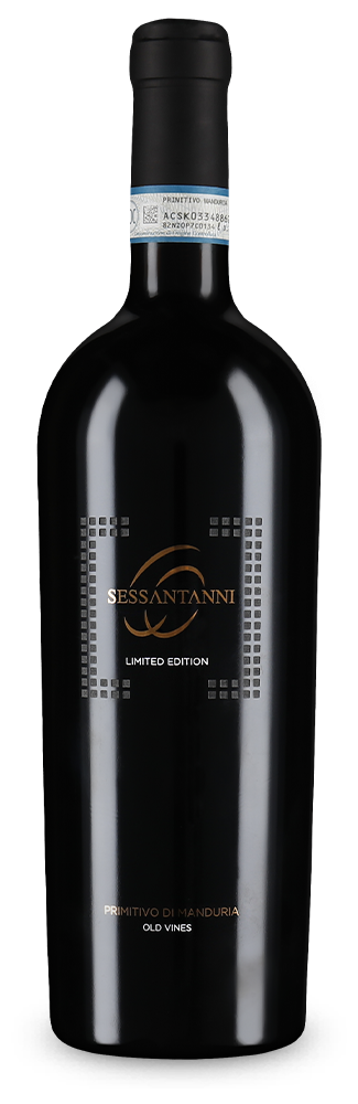 Sessantanni Primitivo di Manduria Limited Edition 2019 – Gold