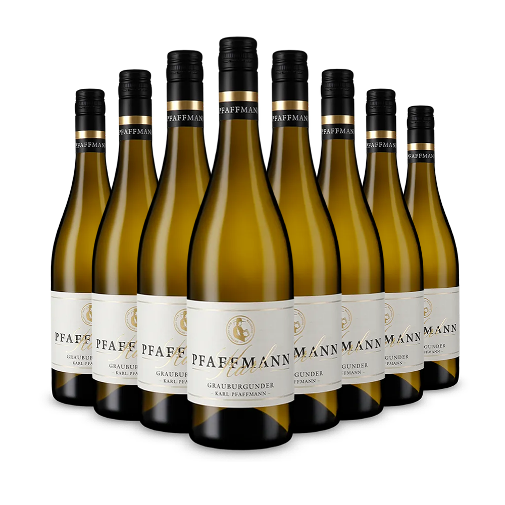 8 flessen Edition Karl Pfaffmann Grauburgunder 2024 – Gold