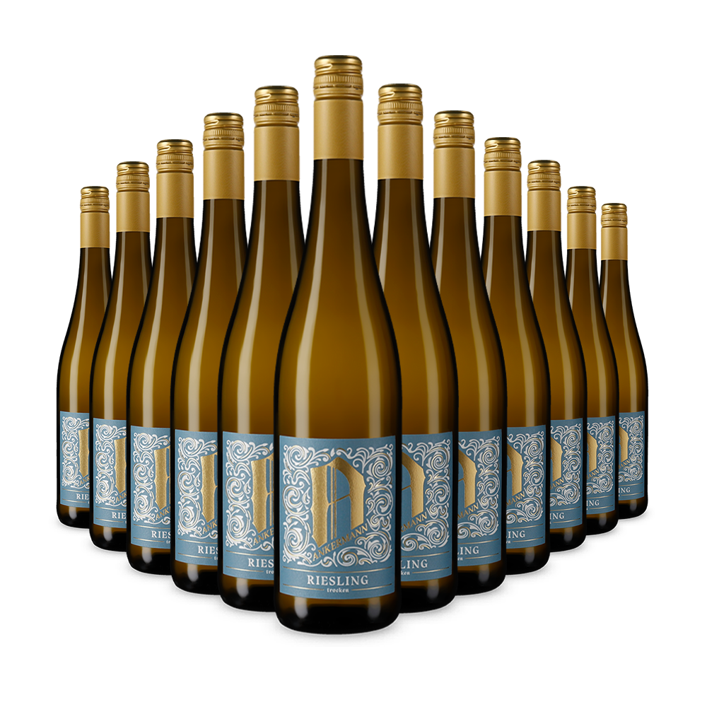 12 flesssen Riesling 2024 – Gold