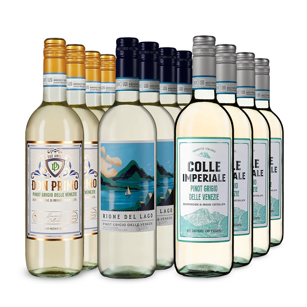 Pinot grigio XXL: met goud bekroonde hits in 3x4-pakket – Gold
