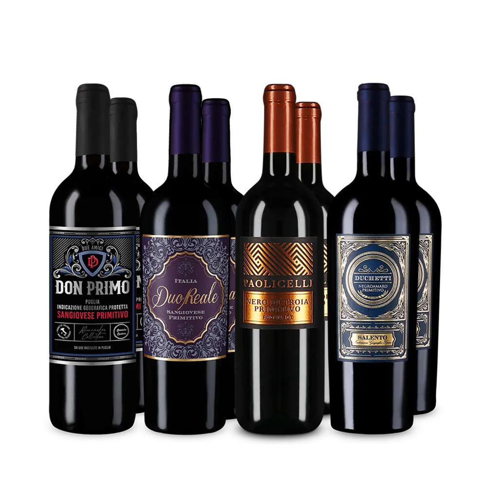 Primitivo-sterren in 4x2-pakket – Gold