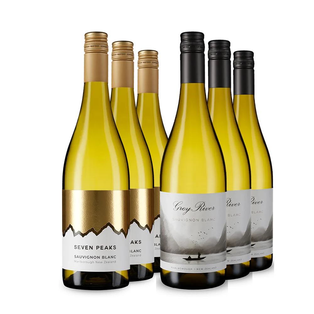 Sauvignon blanc-duo uit Marlborough in 2x3-voordeelpakket – Gold