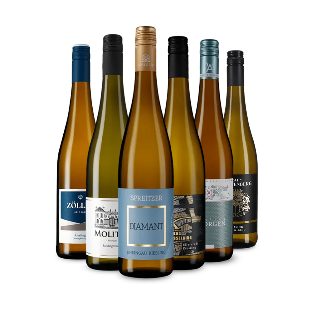 Exclusieve rieslinghits in pakket van 6 – Gold