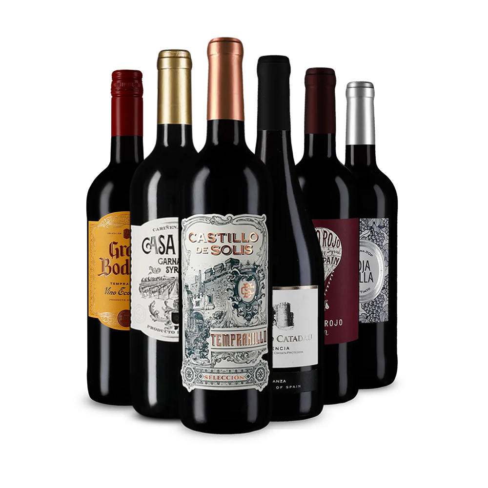 Temperamentvol: Spaanse rode wijn in ontdekkerspakket – Gold