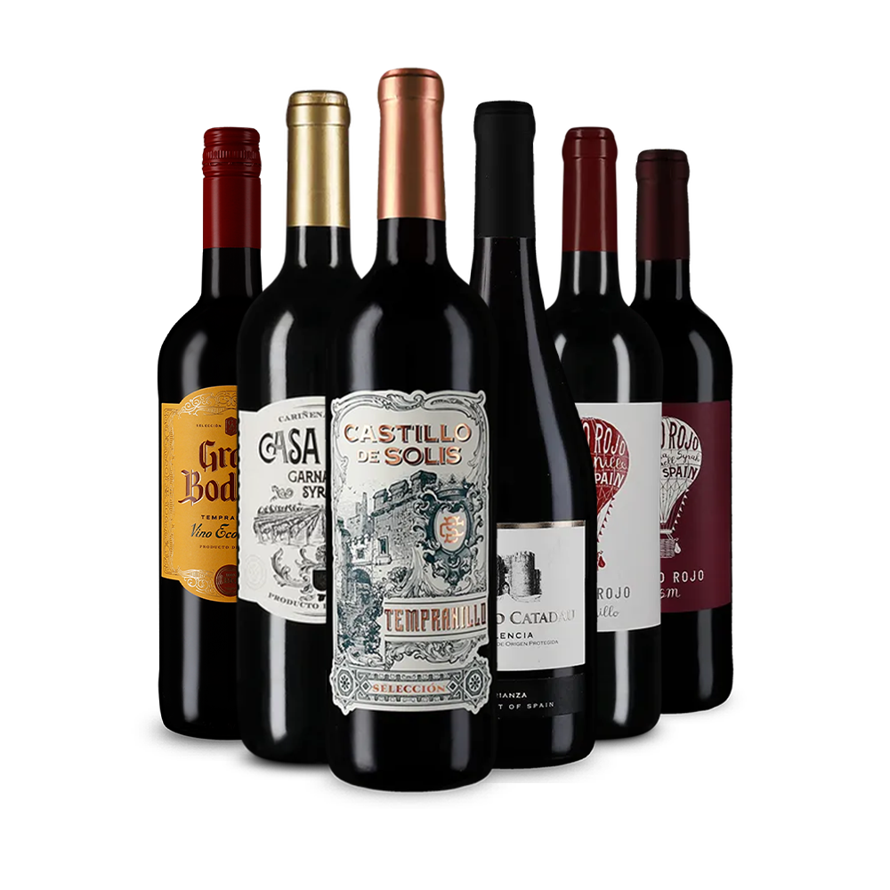 Temperamentvol: Spaanse rode wijn in ontdekkerspakket – Gold