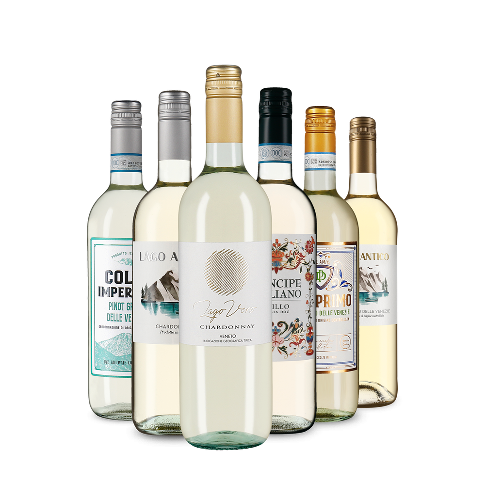 Italiaanse witte wijn: onze proeverij-toppers in een pakket