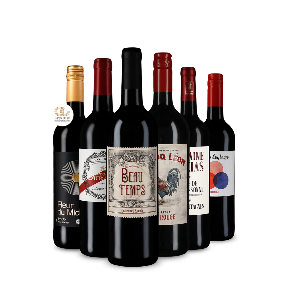 Franse rodewijnjuwelen in ontdekkerspakket