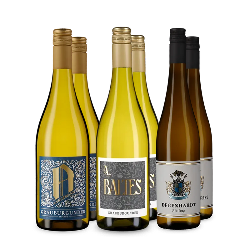 Duitse witte wijn in een ontdekkerspakket