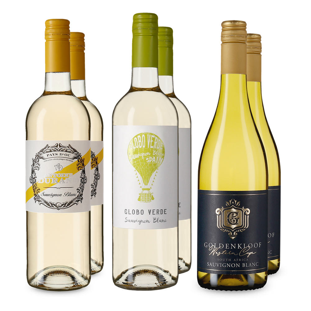 Sauvignon blanc in ontdekkerspakket