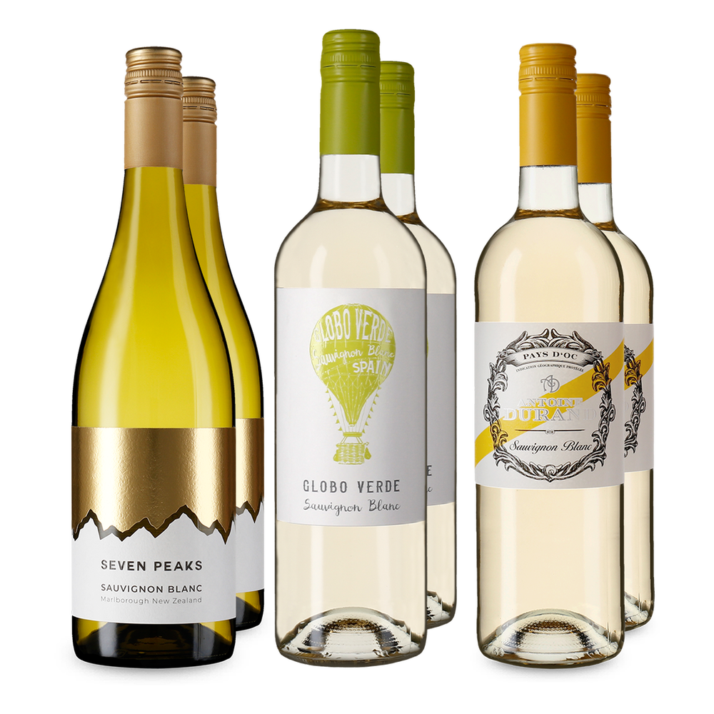 Sauvignon blanc in ontdekkerspakket
