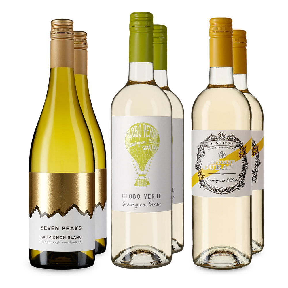 Sauvignon blanc in ontdekkerspakket