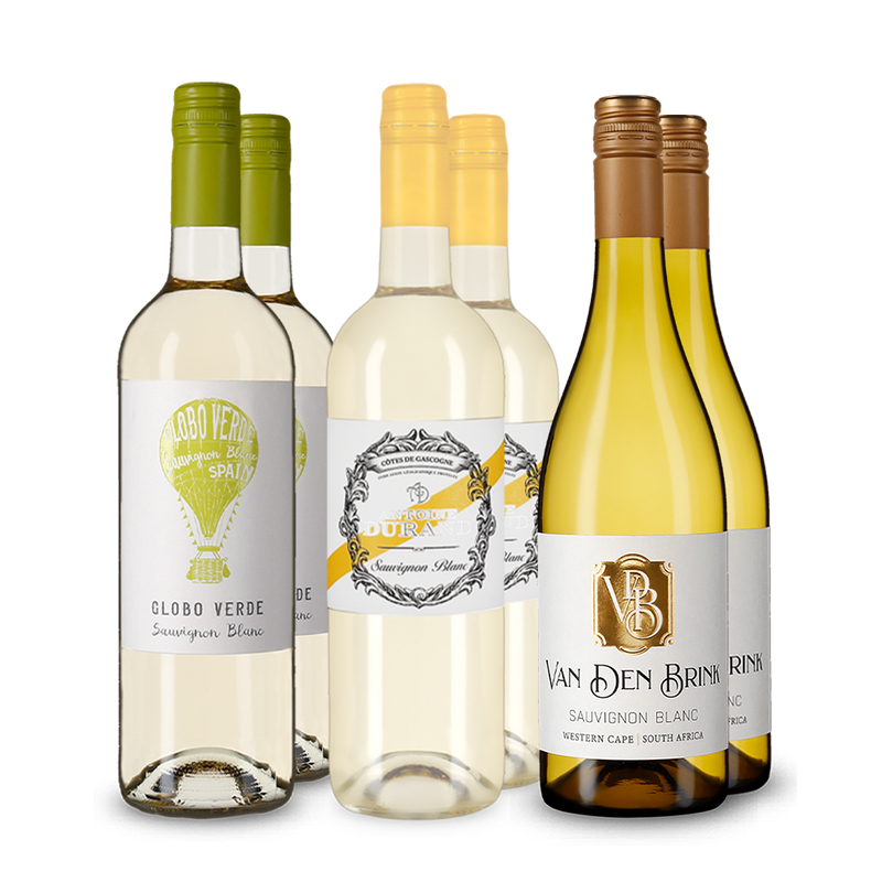 Sauvignon blanc in ontdekkerspakket