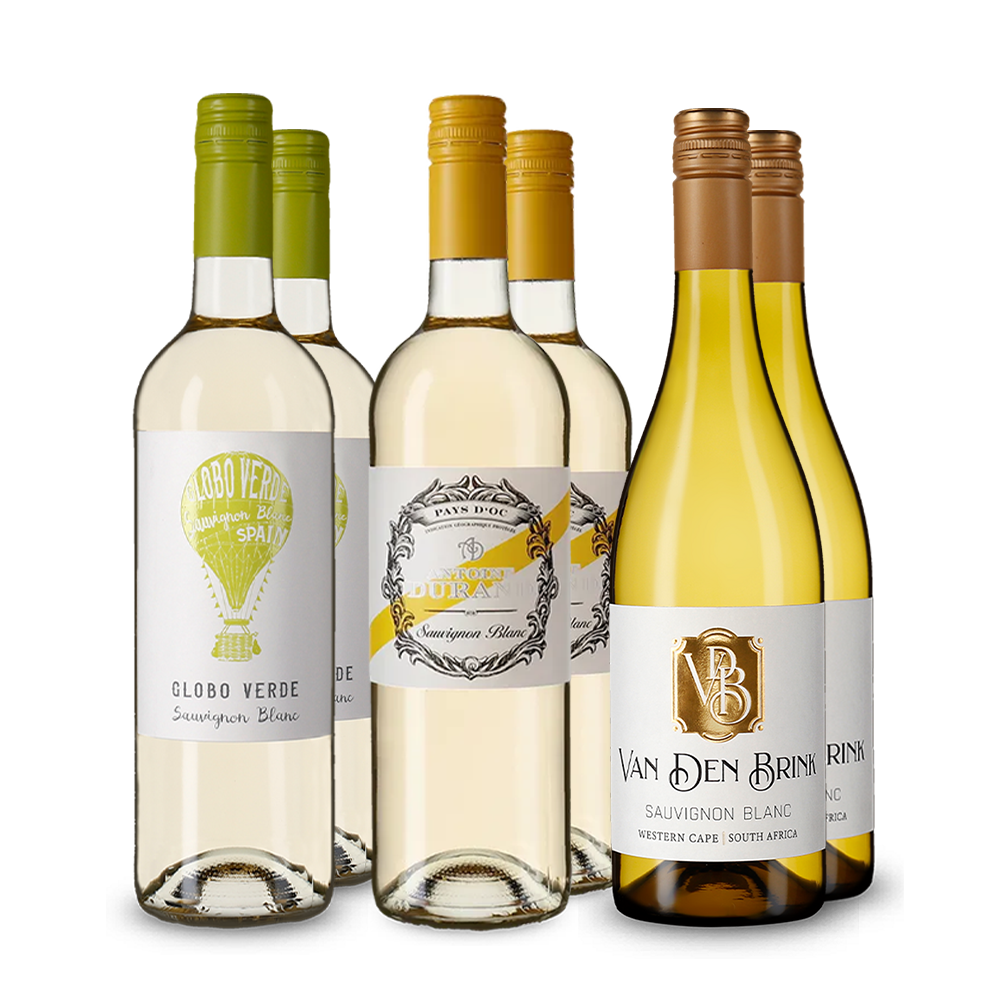Sauvignon blanc in ontdekkerspakket