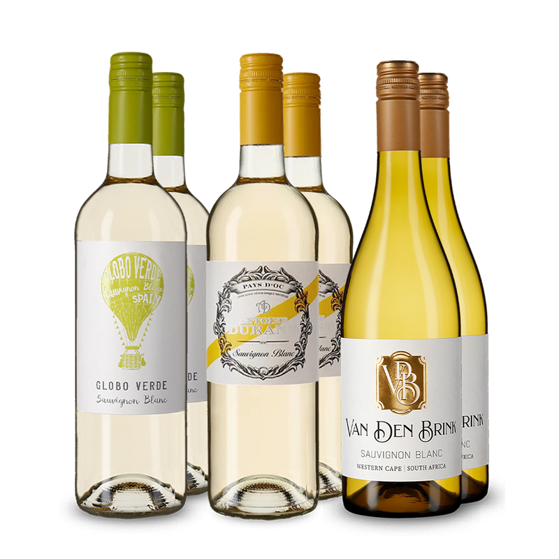 Sauvignon blanc in ontdekkerspakket