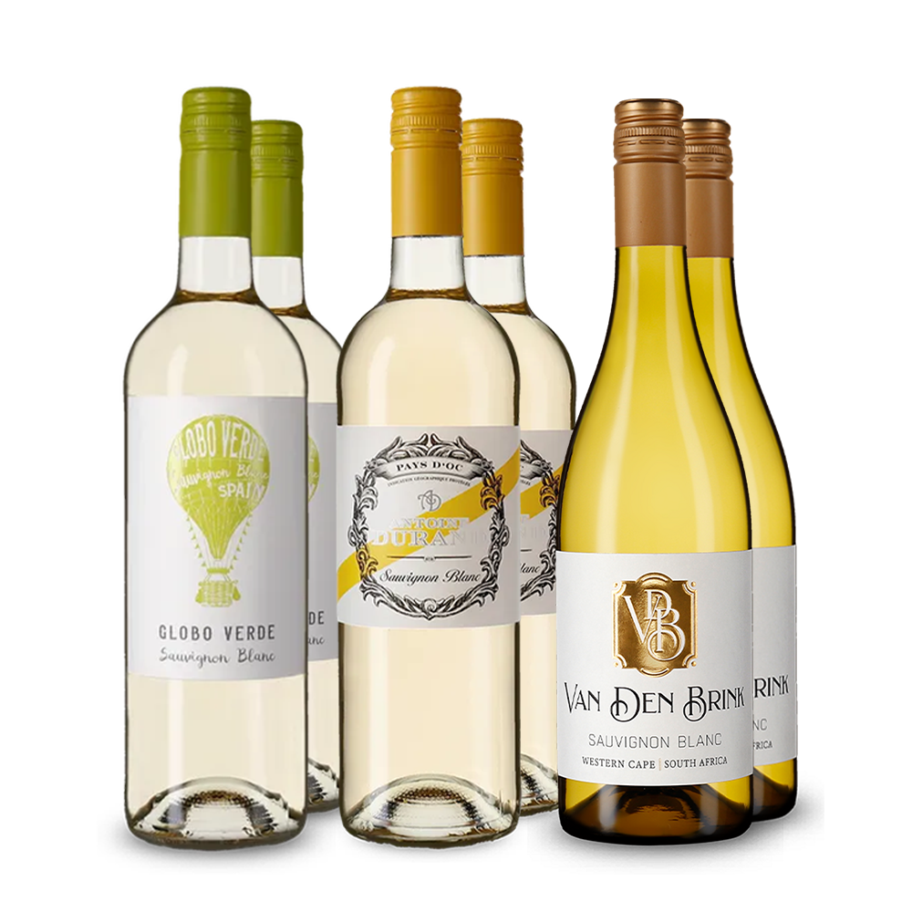 Sauvignon blanc in ontdekkerspakket