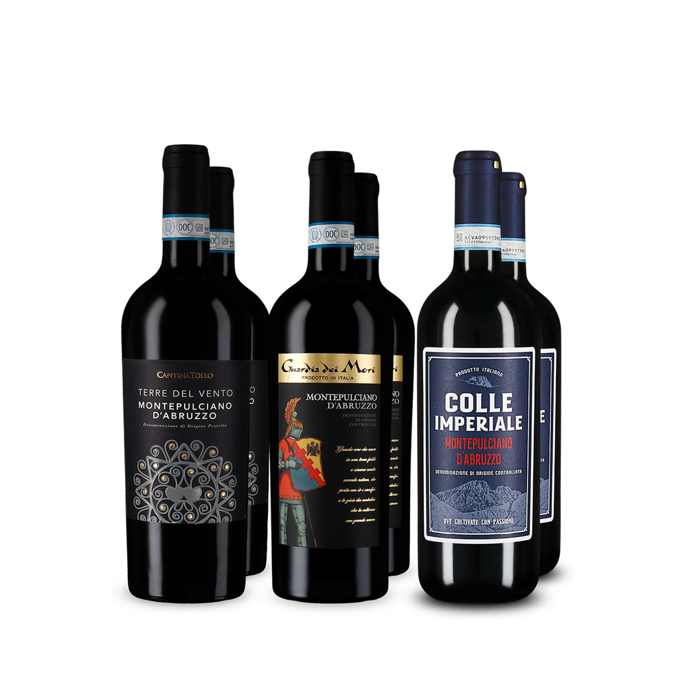 Montepulciano d'abruzzo in ontdekkerspakket