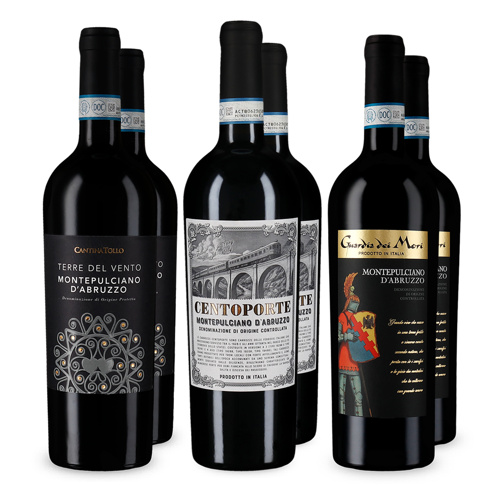 Montepulciano d'abruzzo in ontdekkerspakket