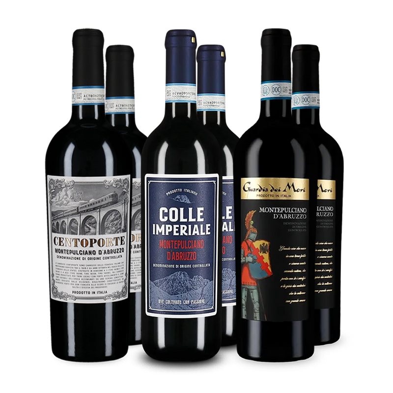 Montepulciano d'abruzzo in ontdekkerspakket