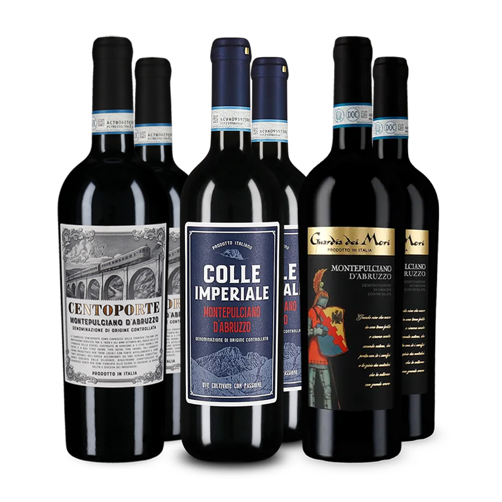 Montepulciano d'abruzzo in ontdekkerspakket