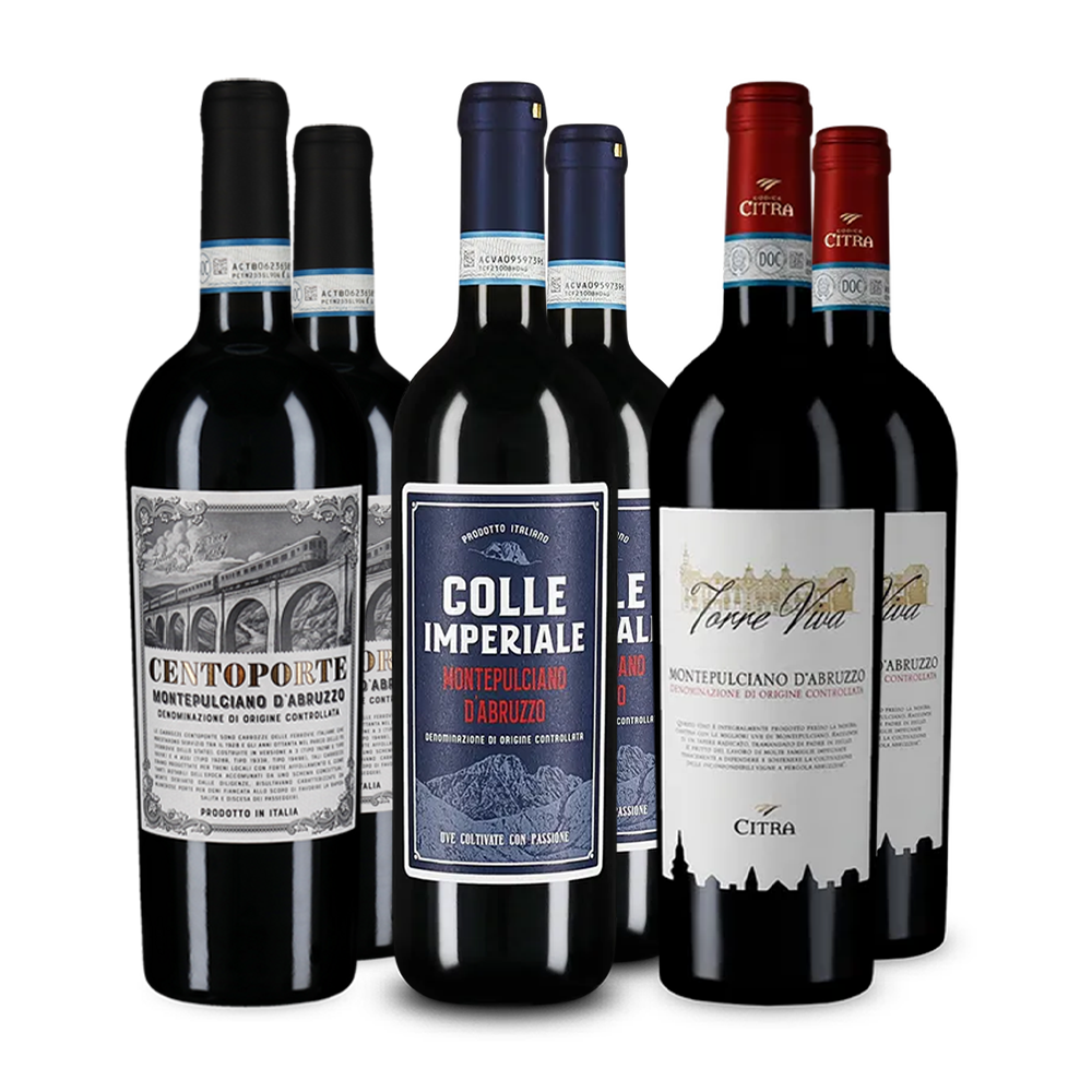 Montepulciano d'abruzzo in ontdekkerspakket