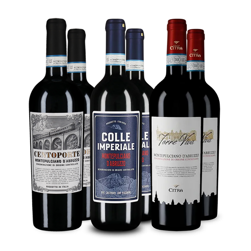 Montepulciano d'abruzzo in ontdekkerspakket