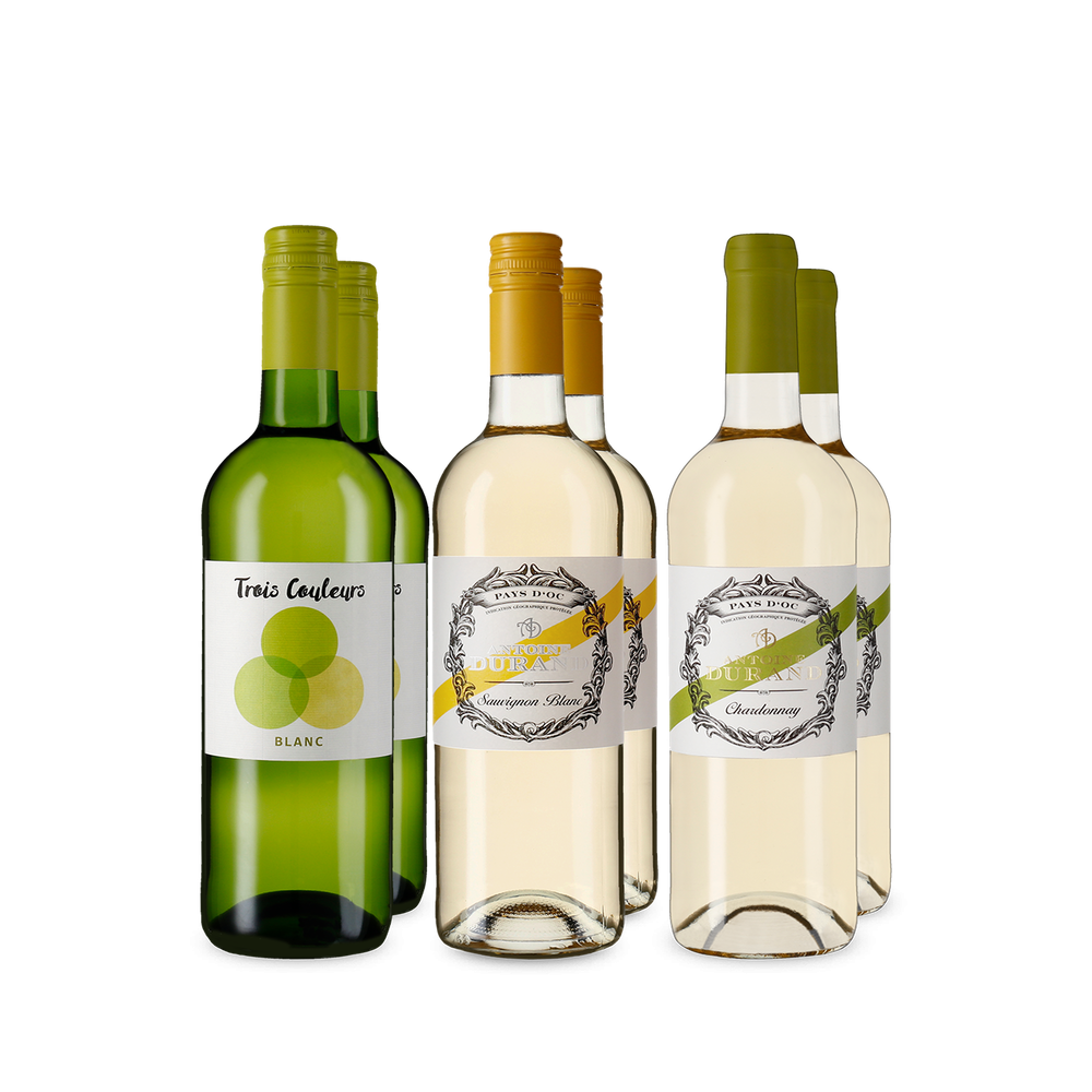 Frankrijk: witte wijn-ontdekkerspakket