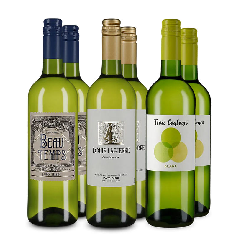 Frankrijk: witte wijn-ontdekkerspakket – Gold