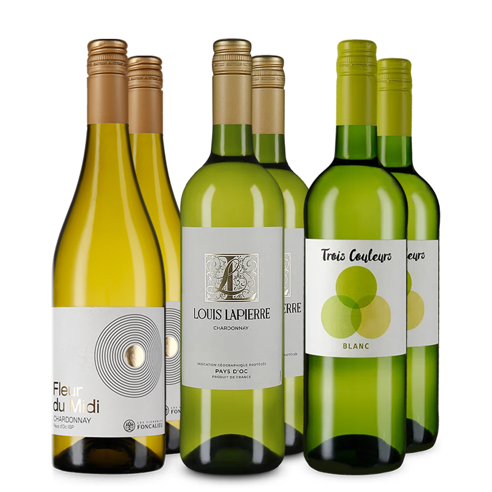 Frankrijk: witte wijn-ontdekkerspakket