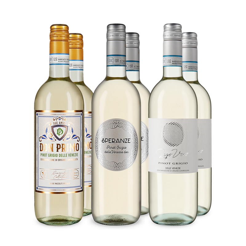 Pinot grigio in ontdekkerspakket – Gold