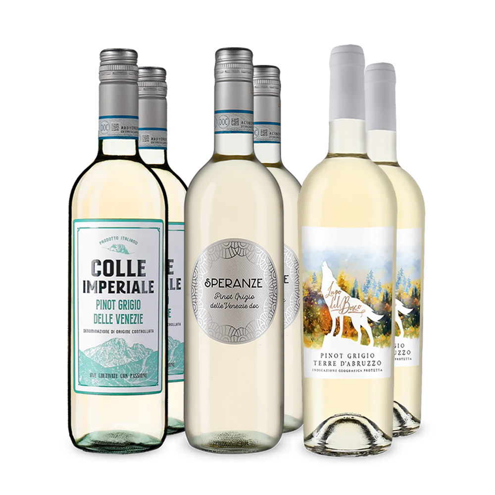 Pinot grigio in ontdekkerspakket