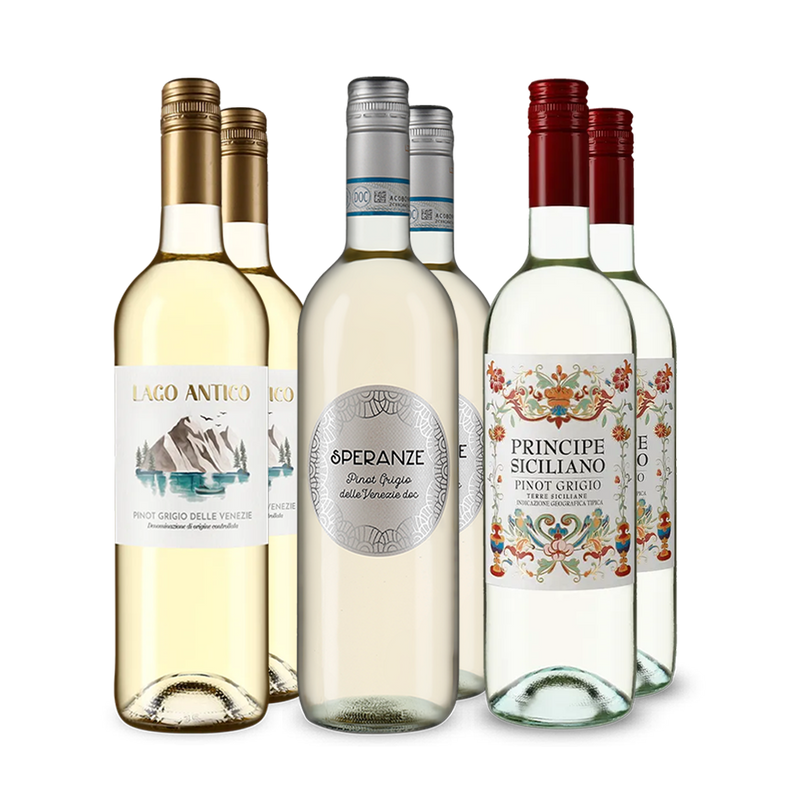 Pinot grigio in ontdekkerspakket – Gold