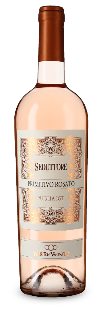 Torrevento Primitivo Seduttore Rosato 2023 – Gold