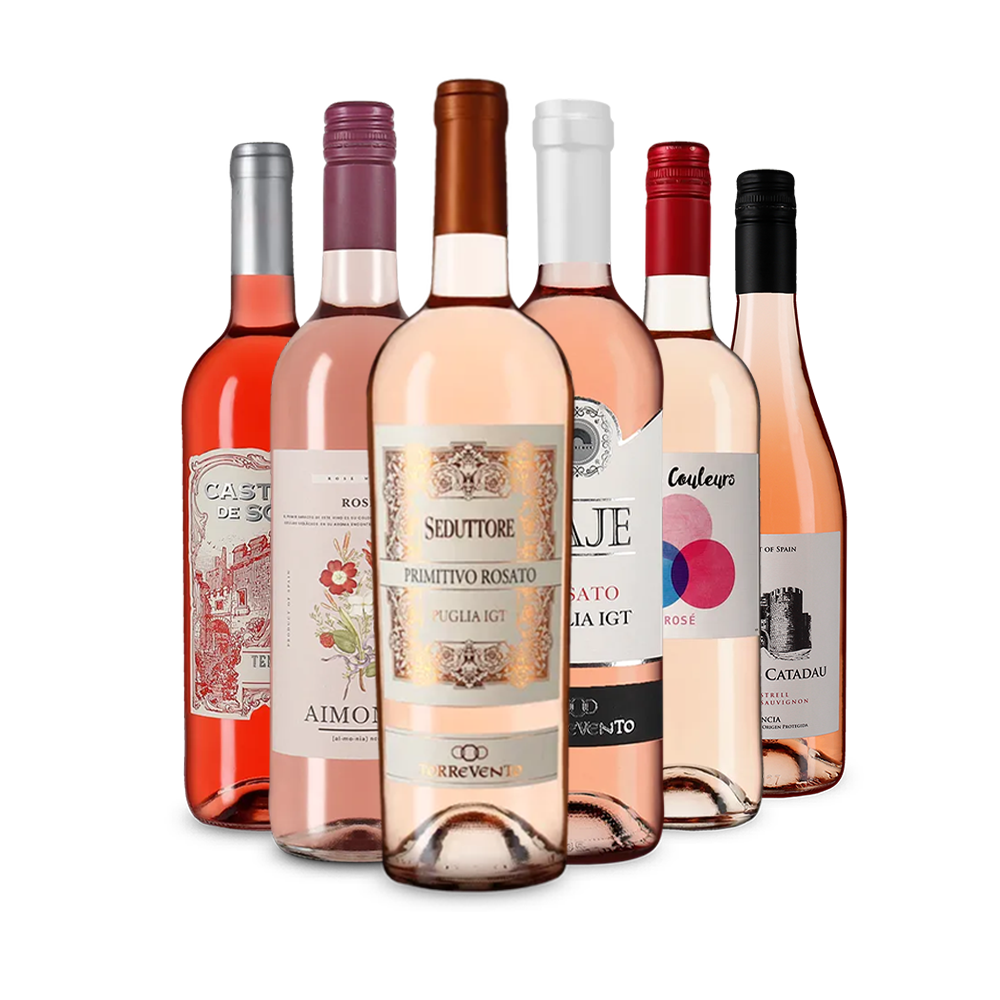 Europese rosé-variatie in ontdekkerspakket – Gold