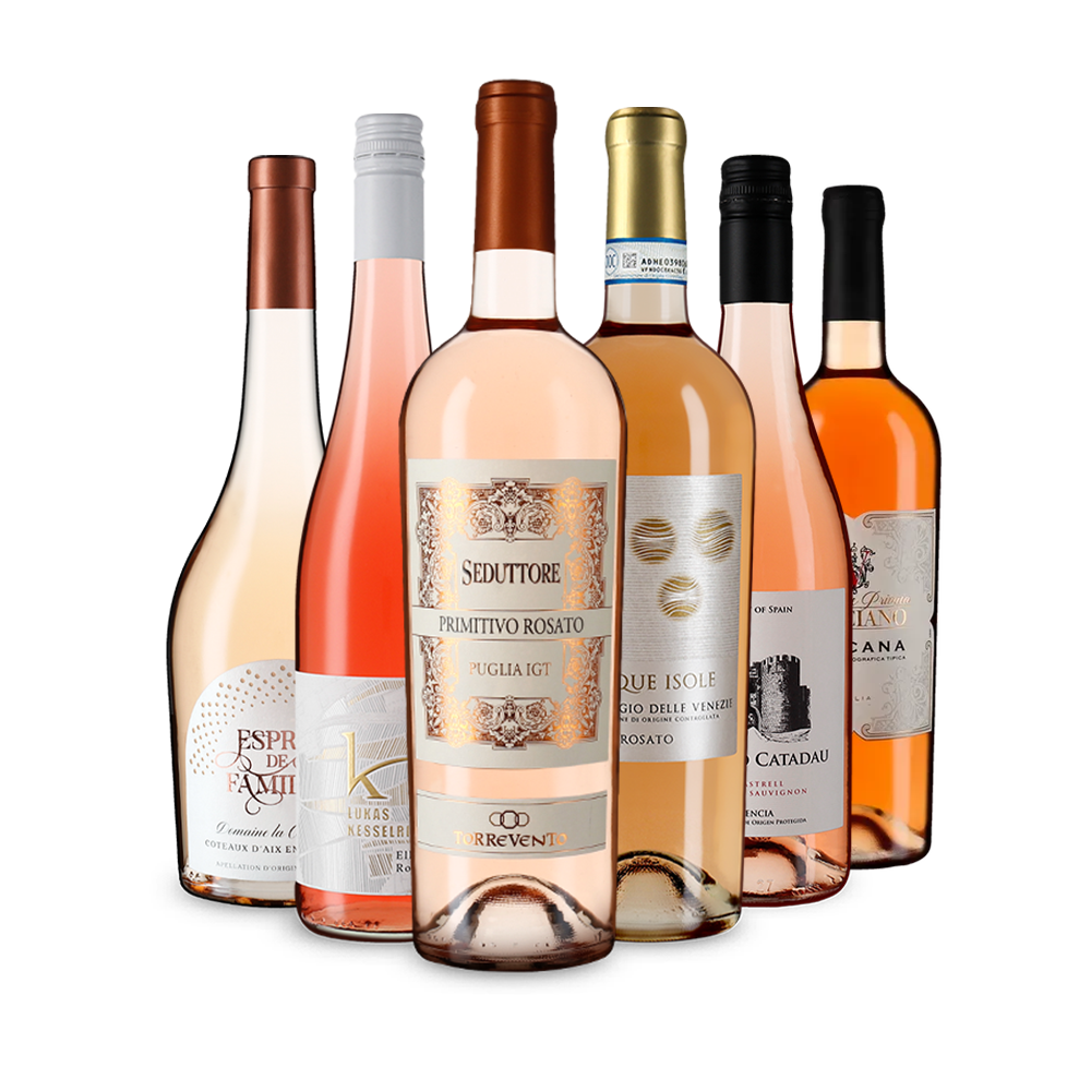 Europese rosé-variatie in ontdekkerspakket – Gold