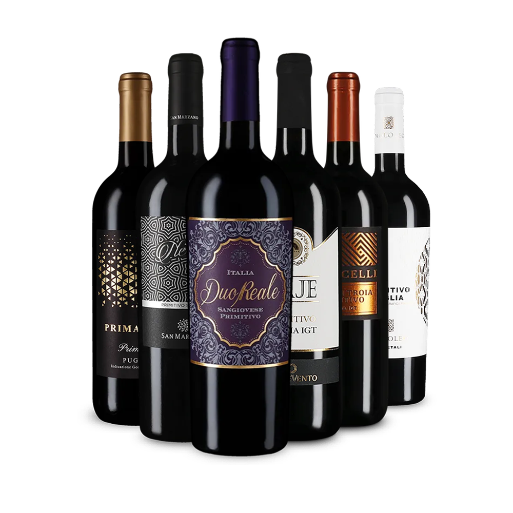 Primitivo-highlights uit Apulië – Gold