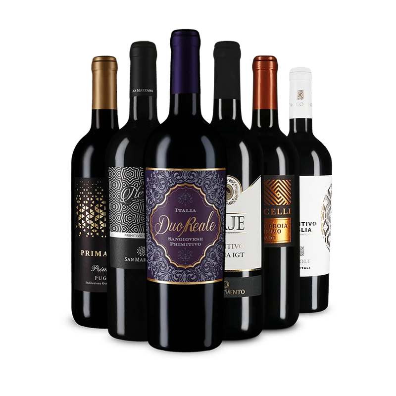 Primitivo-highlights uit Apulië – Gold