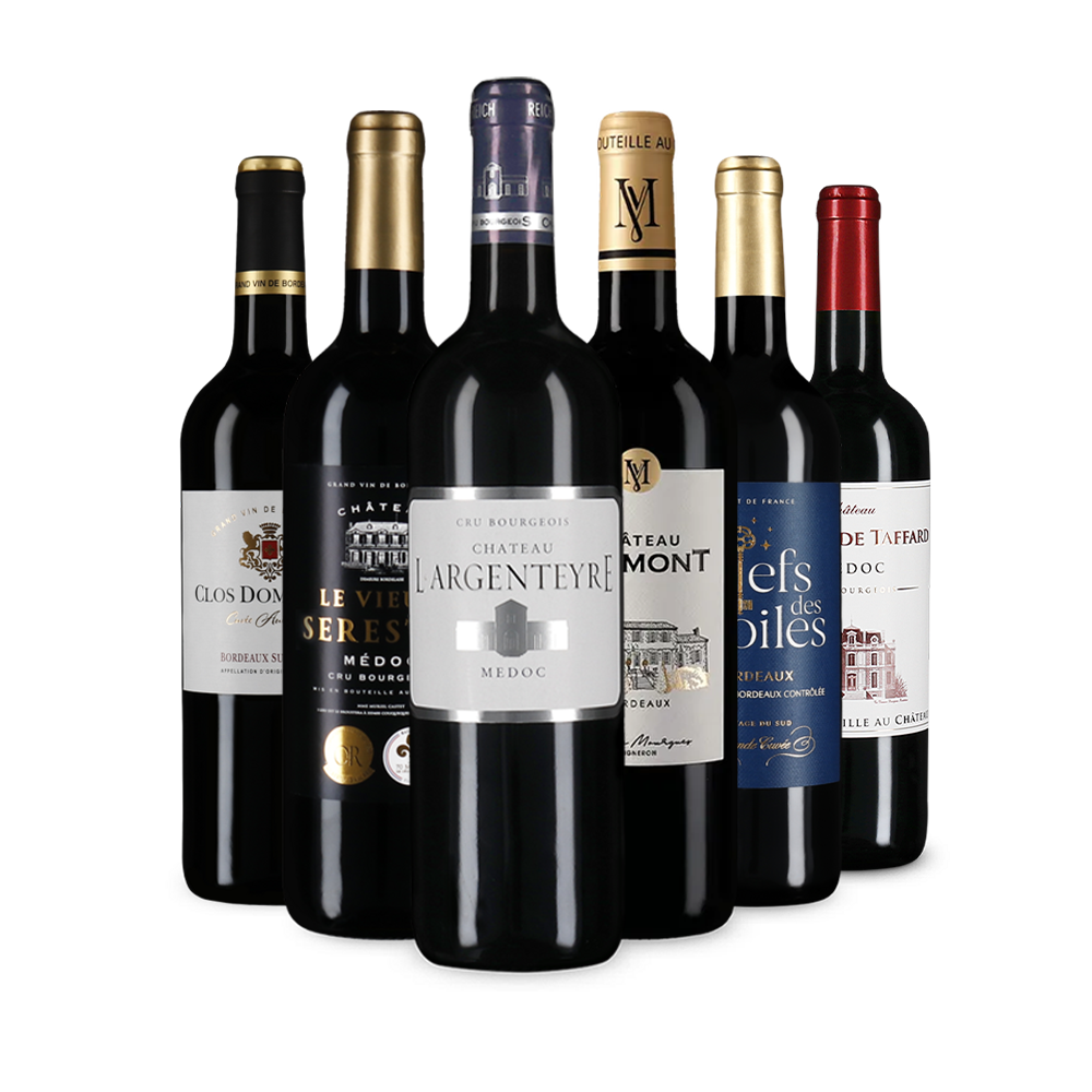 Rodewijnjuwelen uit Bordeaux – Gold