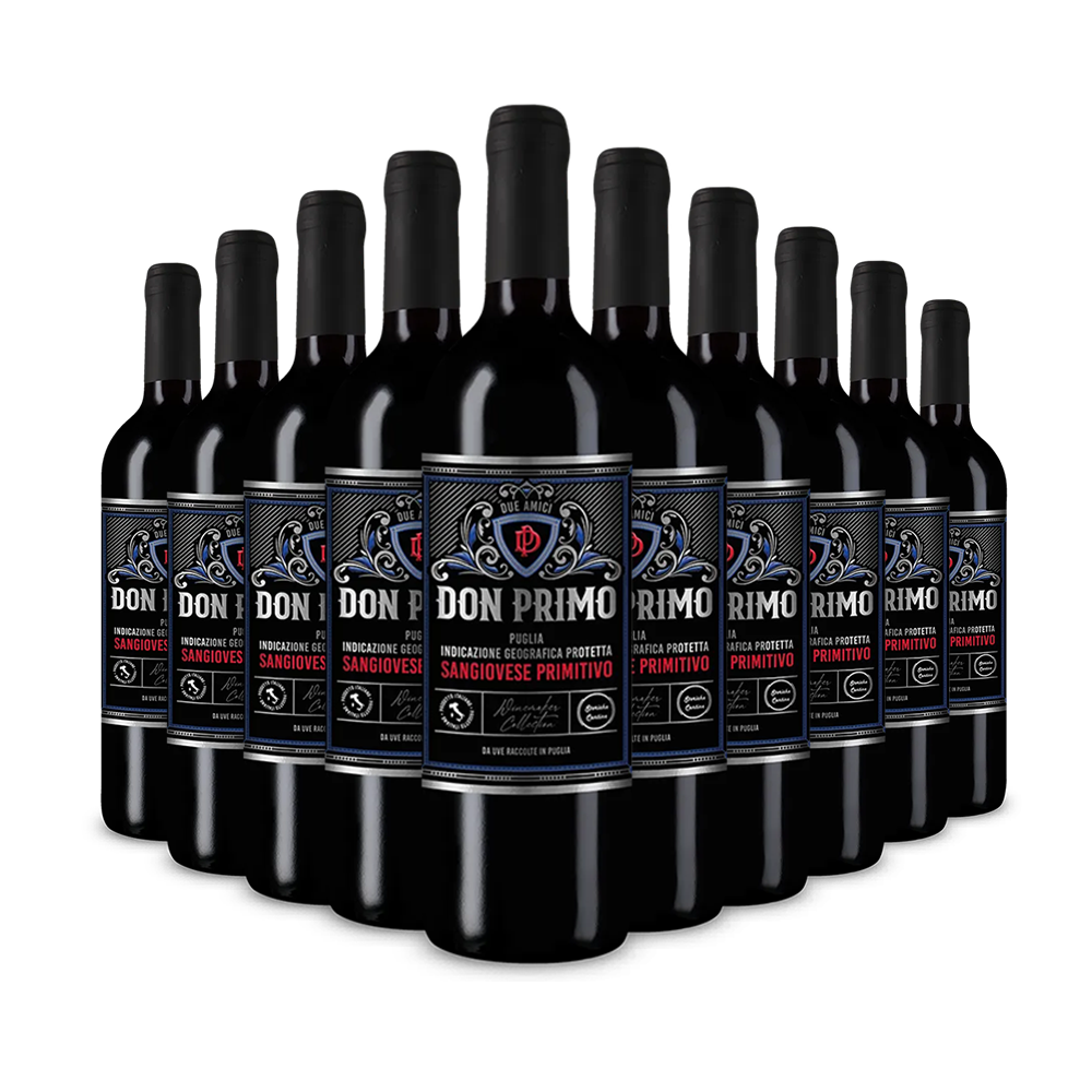 10 flessen Sangiovese Primitivo 2024