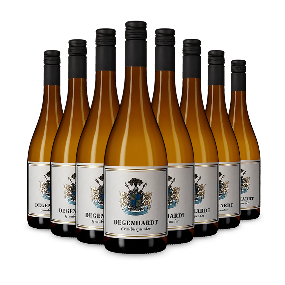 8 flessen Grauburgunder 2024 – Gold