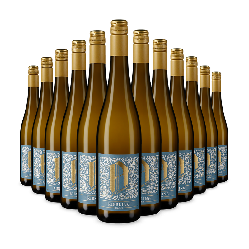 12 flesssen Riesling 2024 – Gold
