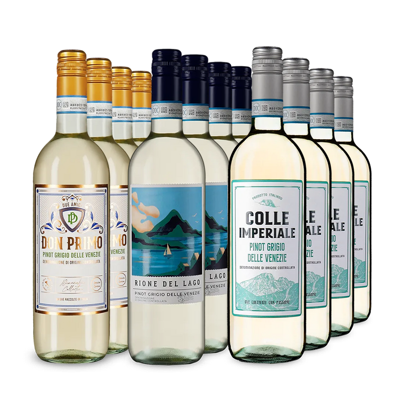 Pinot grigio XXL: met goud bekroonde hits in 3x4-pakket – Gold