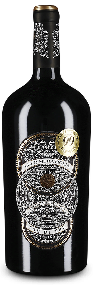 Casa Vinicola Botter Lupo Meraviglia Tre di Tre 2023 – Gold